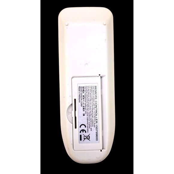 Epson Projector Remote Control Model 150799600 Replacement OEM Original Tested - Picture 3 of 3